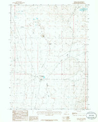 Boars Tusk 1986 topographic map thumbnail