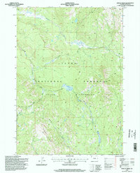 Bobcat Ridge 1996 topographic map thumbnail