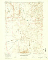Boggy Meadows 1960 topographic map thumbnail