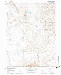 Boggy Meadows 1960 topographic map thumbnail