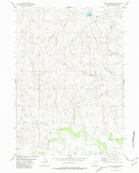 Boggy Reservoir 1981 topographic map thumbnail