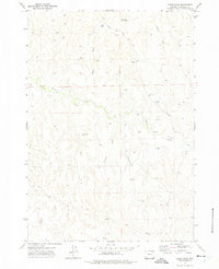 Bogie Draw 1971 topographic map preview