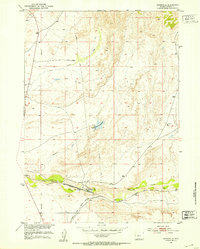 Bonneville 1951 topographic map thumbnail