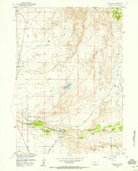 Bonneville 1957 topographic map thumbnail