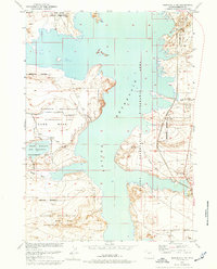 Bonneville SW 1958 topographic map thumbnail