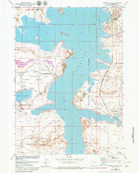 Bonneville SW 1958 topographic map thumbnail