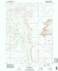 Bordeaux 1990 topographic map preview