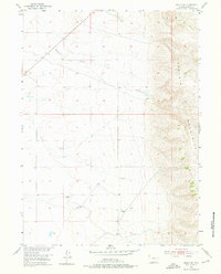 Bosler SE 1955 topographic map thumbnail
