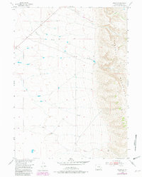 Bosler SE 1955 topographic map thumbnail