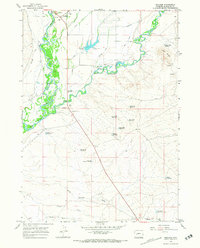 Boulder 1964 topographic map thumbnail