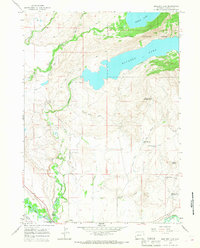 Boulder Lake 1964 topographic map thumbnail