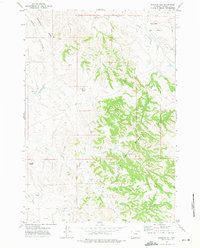 Bowman Hill 1972 topographic map thumbnail