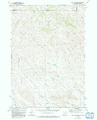 Box Elder Draw 1971 topographic map thumbnail