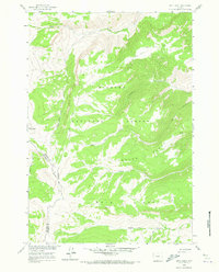 Boyd Ridge 1960 topographic map thumbnail
