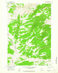 Boyd Ridge 1960 topographic map thumbnail