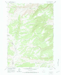 Boyd Ridge 1960 topographic map thumbnail
