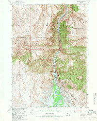 Boysen 1951 topographic map thumbnail