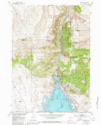 Boysen 1951 topographic map thumbnail