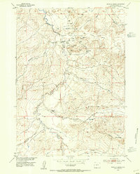 Bringolf Ranch 1953 topographic map thumbnail