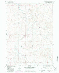 Bringolf Ranch 1958 topographic map thumbnail