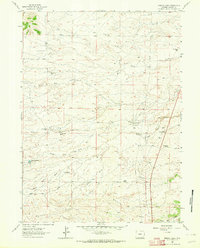 Bristol Ridge 1962 topographic map thumbnail