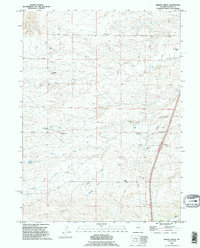 Bristol Ridge 1990 topographic map thumbnail