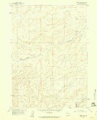 Broad Mesa 1959 topographic map thumbnail