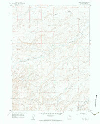 Broad Mesa 1959 topographic map thumbnail