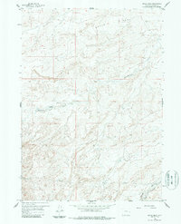 Broad Mesa 1959 topographic map thumbnail
