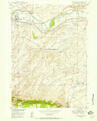 Brookhurst 1949 topographic map preview
