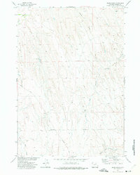 Brown Ranch 1972 topographic map thumbnail