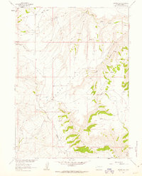 Browns Hill 1961 topographic map thumbnail