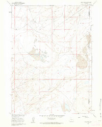 Buck Draw 1960 topographic map thumbnail