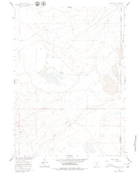 Buck Draw 1960 topographic map thumbnail