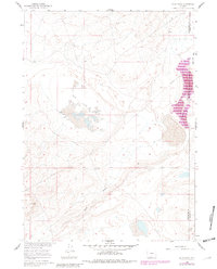 Buck Draw 1960 topographic map thumbnail