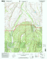 Buck Fever Ridge 1998 topographic map thumbnail