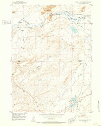 Bucklin Reservoirs 1951 topographic map thumbnail