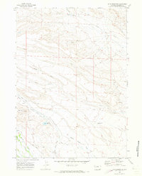 Budd Reservoir 1970 topographic map thumbnail