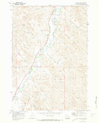 Buffalo NE 1970 topographic map thumbnail