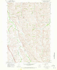 Buffalo Run Creek 1967 topographic map preview