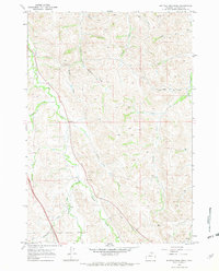 Buffalo Run Creek 1967 topographic map thumbnail