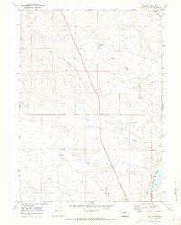 Bull Draw 1969 topographic map thumbnail