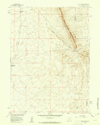 Bull Springs 1960 topographic map thumbnail