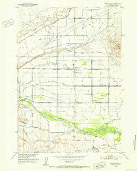 Burlington 1951 topographic map thumbnail