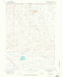 Burlington Lake 1968 topographic map thumbnail