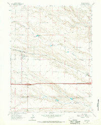 Burns 1963 topographic map thumbnail