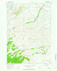 Burris 1952 topographic map thumbnail