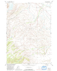 Burris 1952 topographic map thumbnail