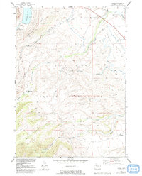 Burris 1952 topographic map thumbnail