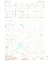 Bush Lake 1989 topographic map thumbnail